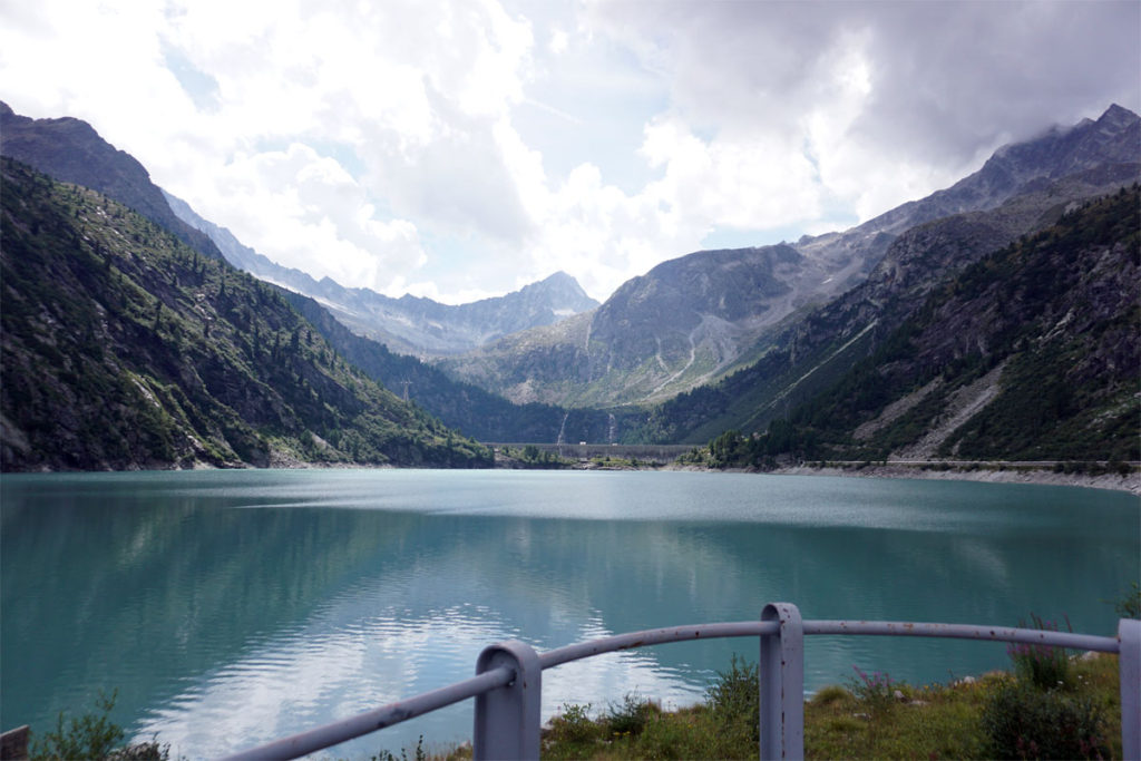 Rast am Stausee