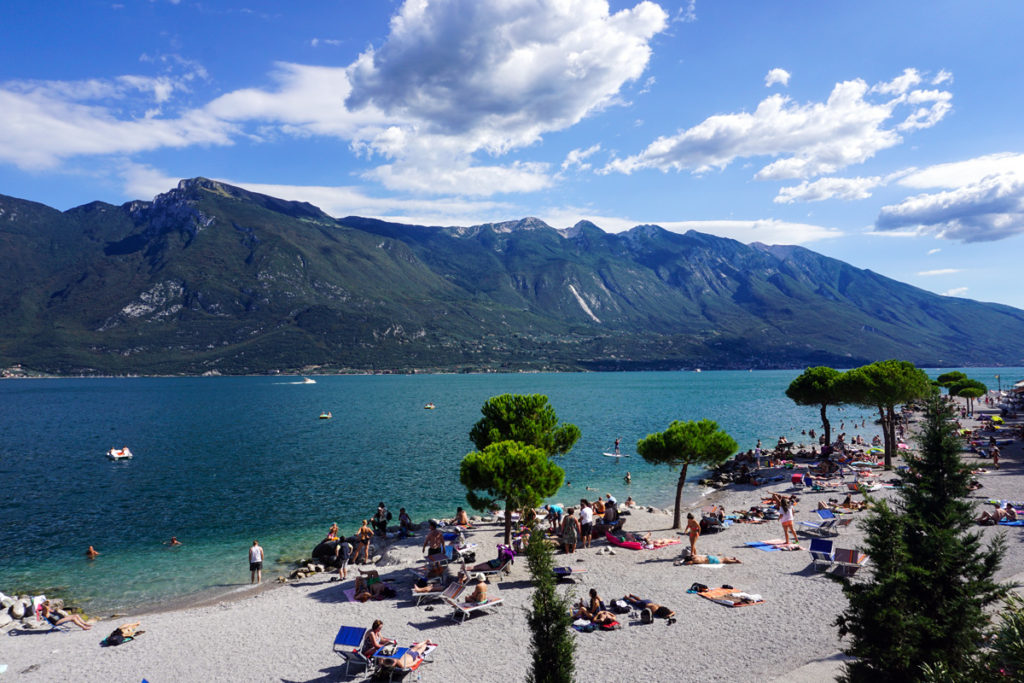 Strand in Limone