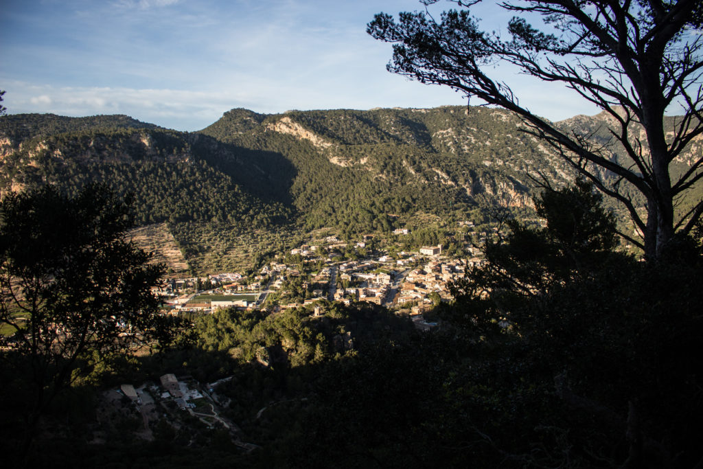 Valldemossa vom "Gipfel" des Sa Comuna