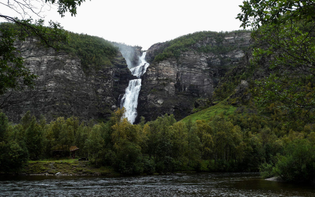 Mollisfossen Wasserfall